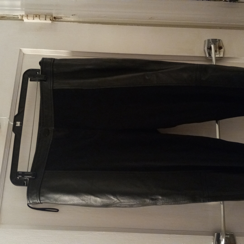 Leather pants